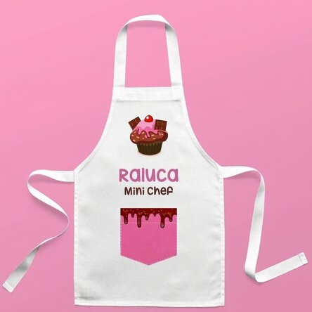 Customised children's apron with text - Glazura