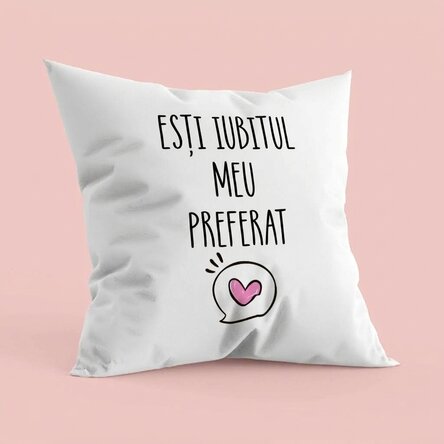 Személyre szabott párna szöveggel - Kedvenc barátom