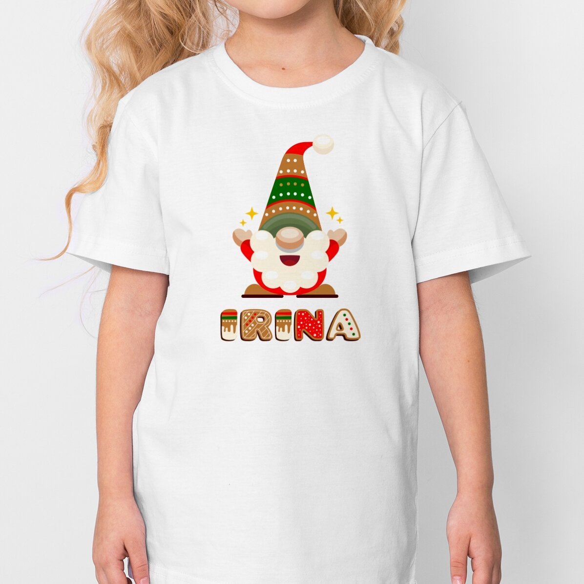 Tricou din bumbac pentru copii personalizat cu nume 