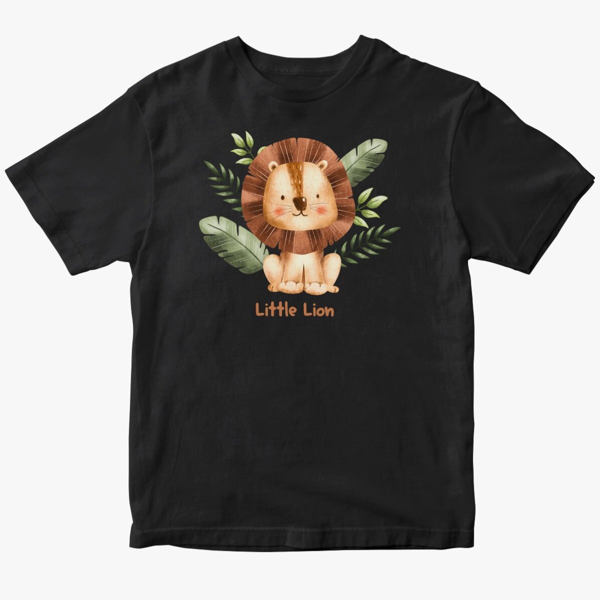 Tricou din bumbac pentru copii personalizat - Little Lion