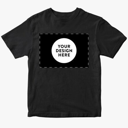 Tricou din bumbac personalizat cu grafica ta landscape