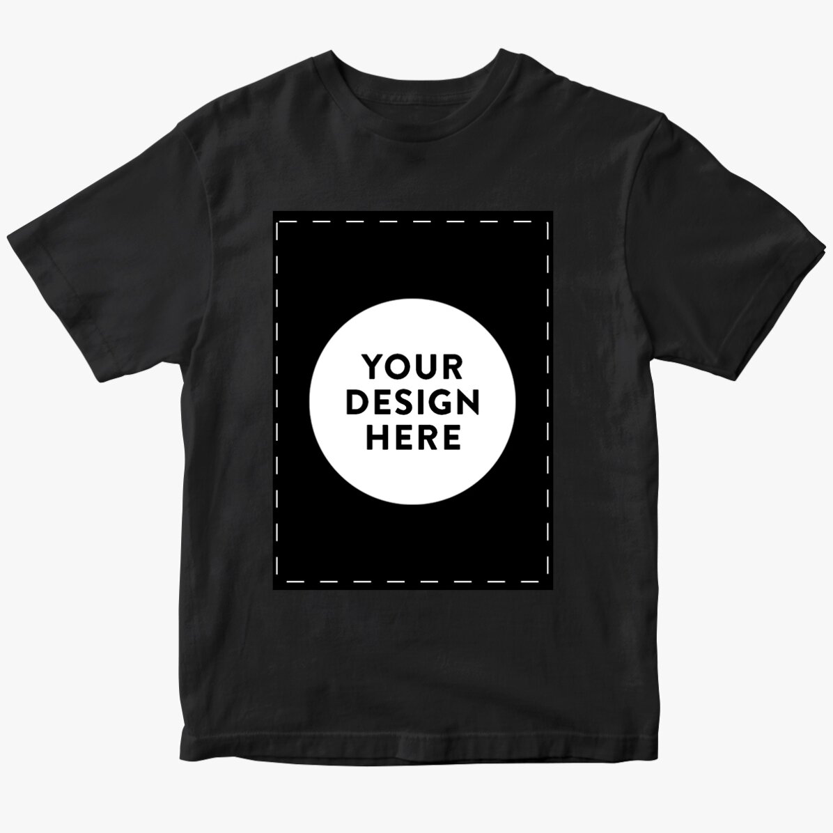 Tricou din bumbac personalizat cu grafica ta portret
