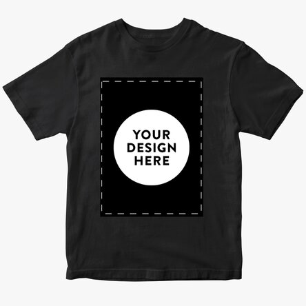 Tricou din bumbac personalizat cu grafica ta portret