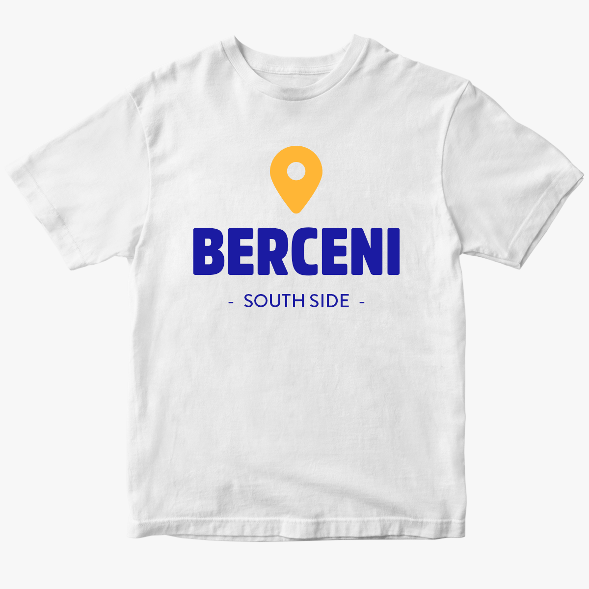 Tricou din bumbac personalizat cu numele cartierului tău
