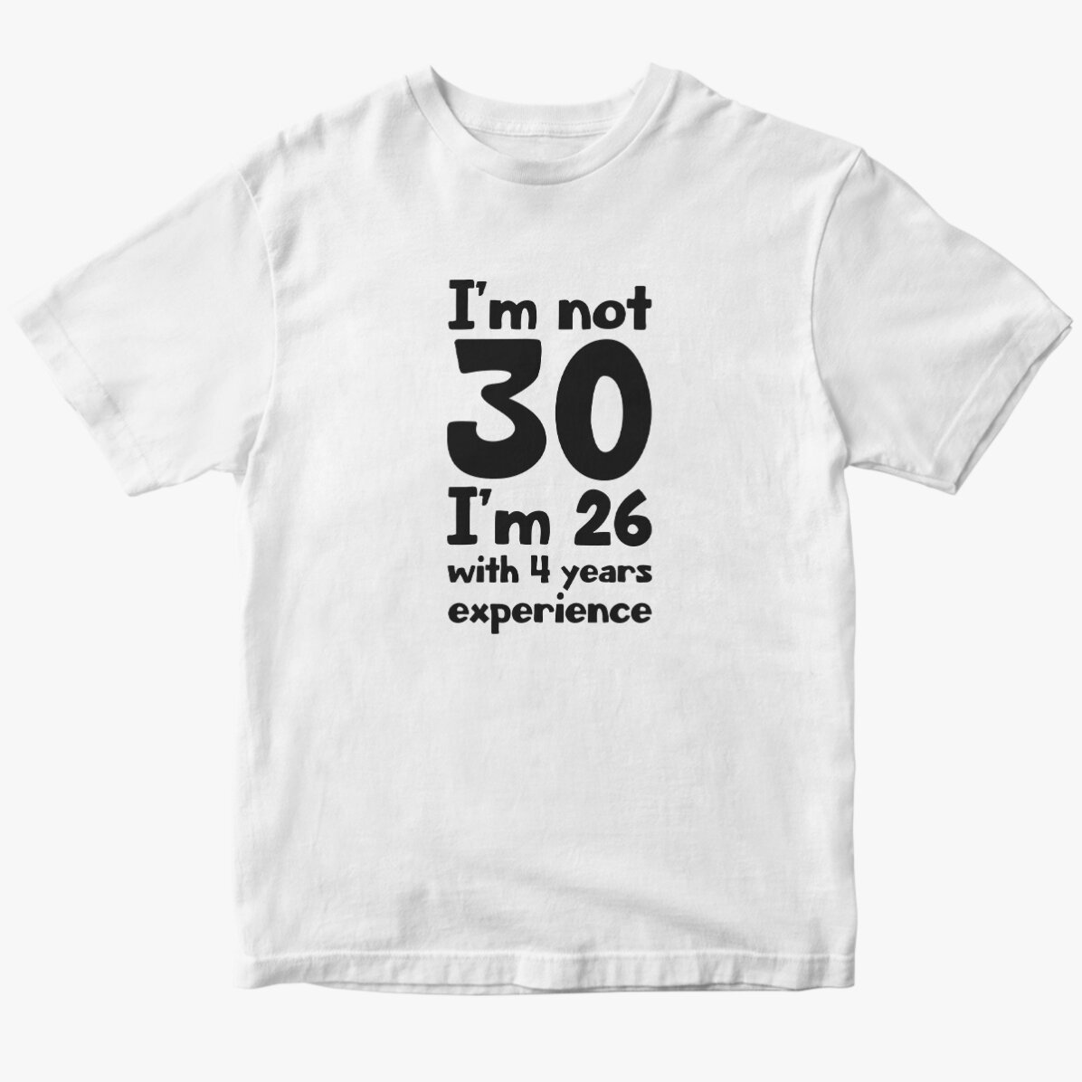 Tricou din bumbac personalizat cu text - Birthday