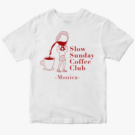 Tricou din bumbac personalizat cu text - Coffee