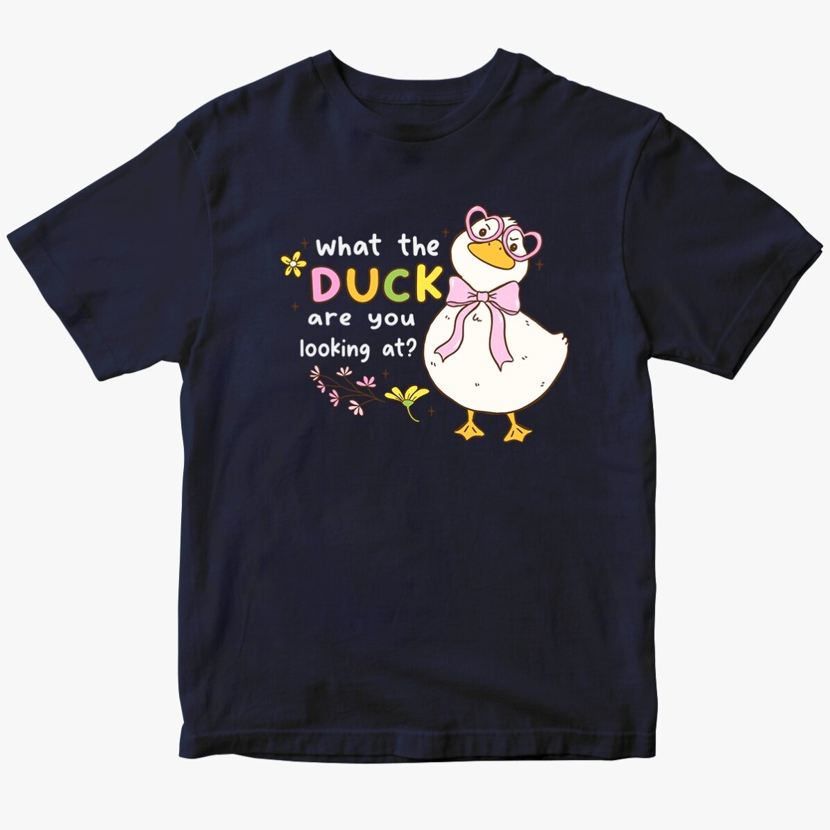 Tricou din bumbac personalizat - Cute duck