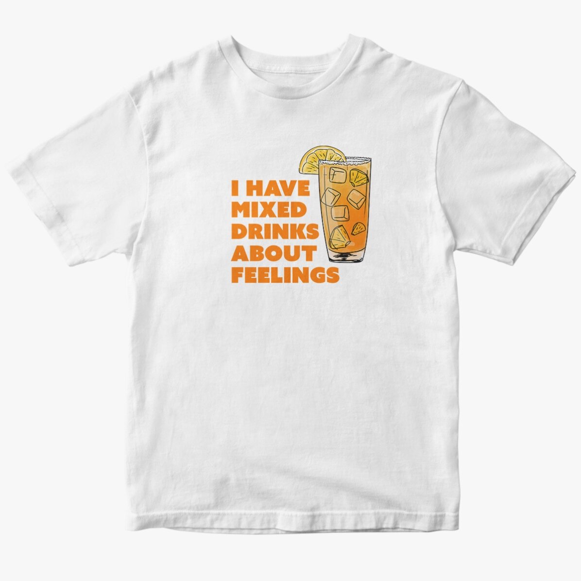 Tricou din bumbac personalizat cu text - Drinking