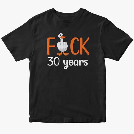 Tricou din bumbac personalizat cu text -  Duck