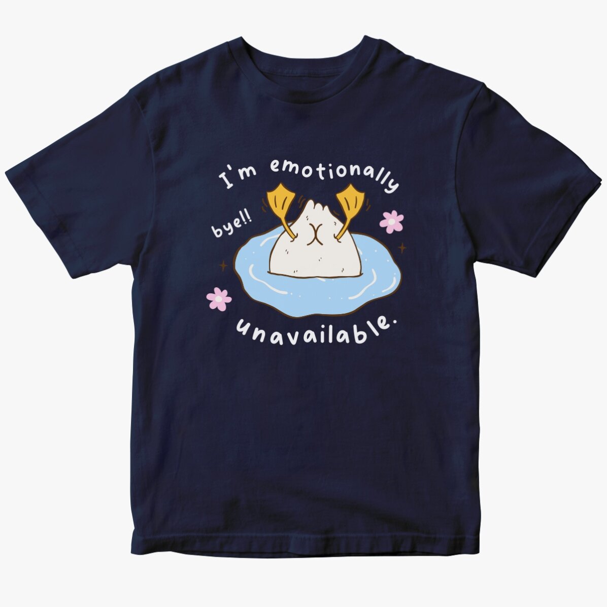 Tricou din bumbac personalizat - Emotionally unavailable
