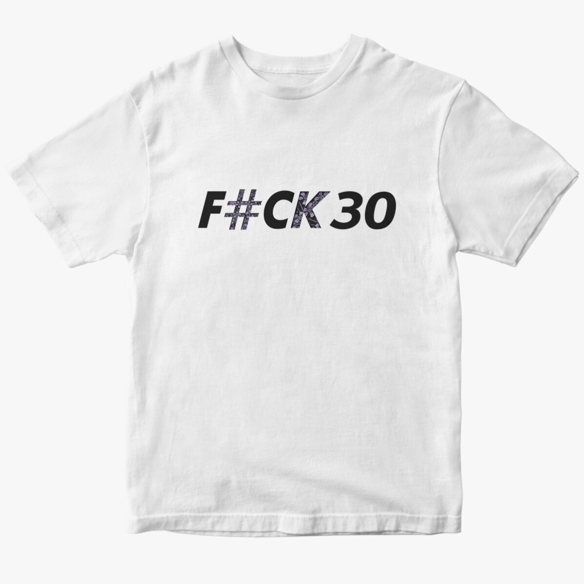 Tricou din bumbac personalizat cu text -  F#CK