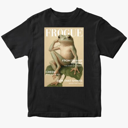 Tricou din bumbac personalizat cu text - Frogue