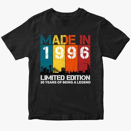 Tricou din bumbac personalizat cu text - Made in