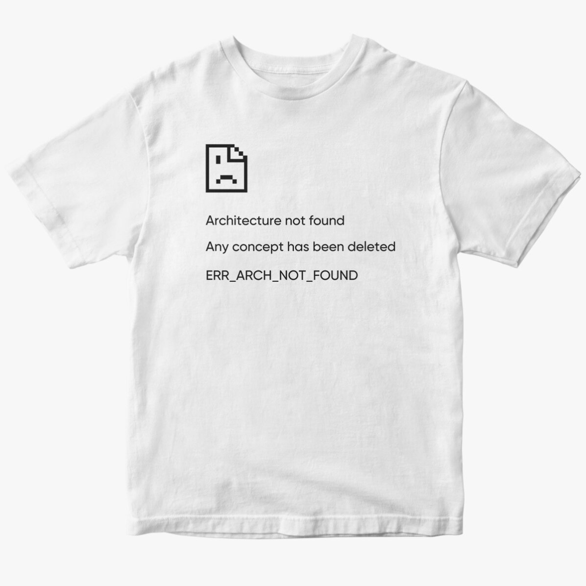 Tricou din bumbac personalizat cu text - Not Found