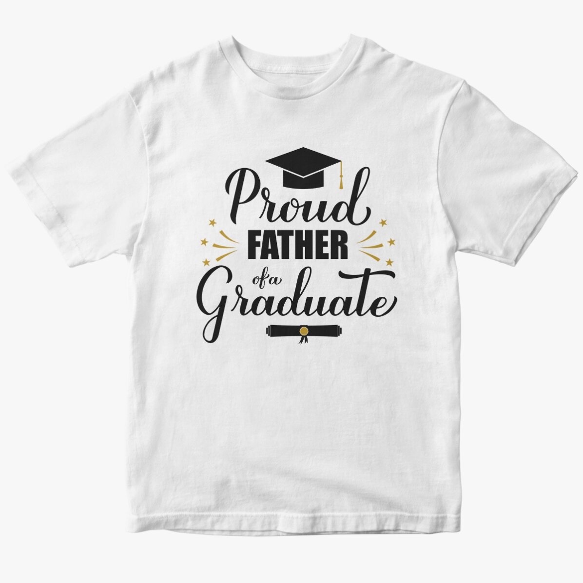 Tricou din bumbac personalizat cu text - Proud