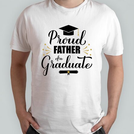 Tricou din bumbac personalizat cu text - Proud