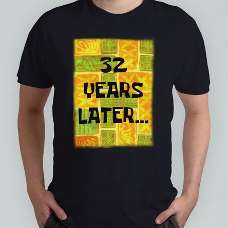 Tricou din bumbac personalizat cu text - SquarePants Birthday