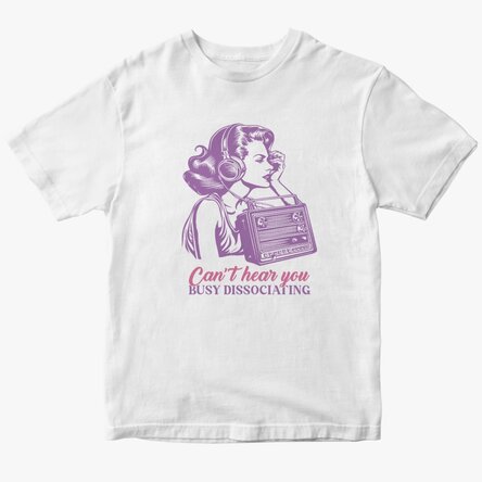 Tricou din bumbac personalizat - Dissociating