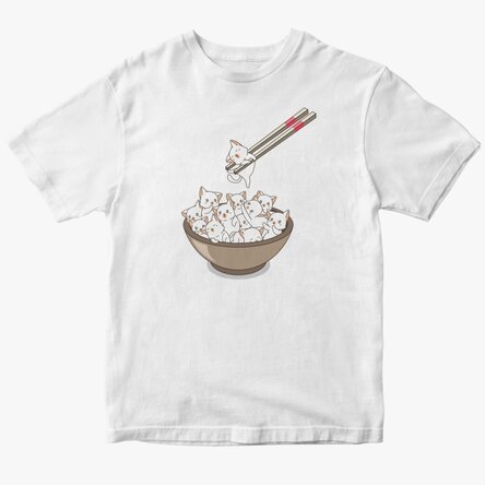 Tricou din bumbac personalizat - Pisici