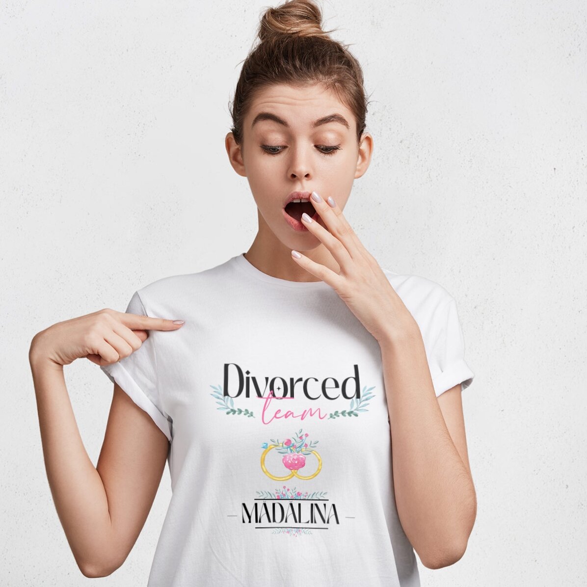 Tricou personalizat cu text - Bride Tribe 