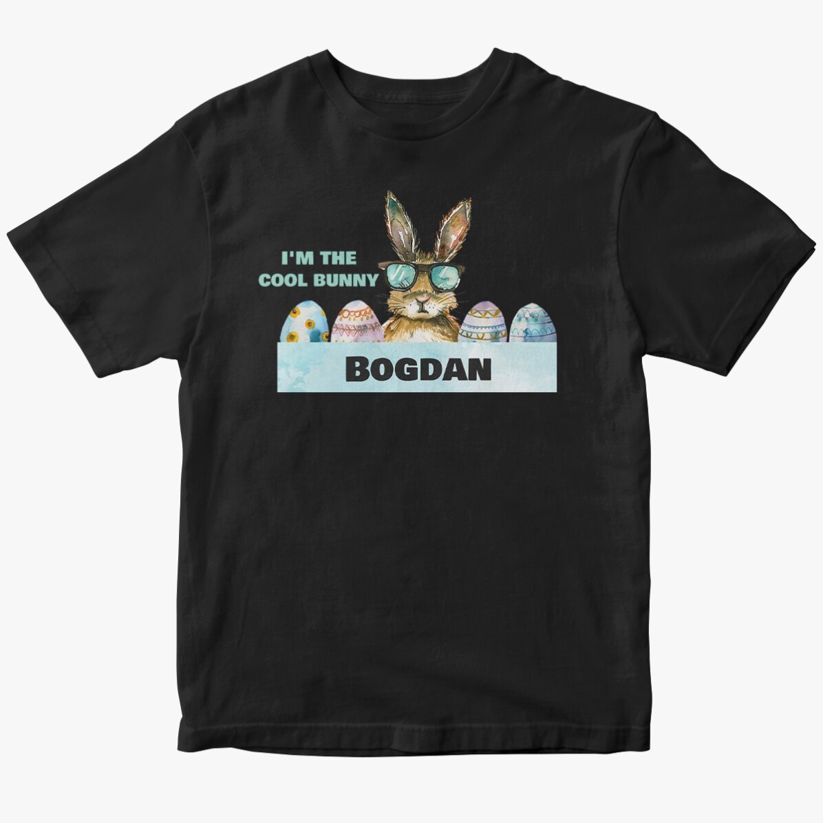 Tricou personalizat cu text - Bunny