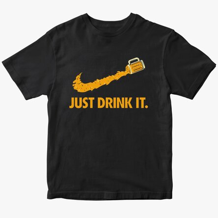 Tricou personalizat cu text - Just drink it