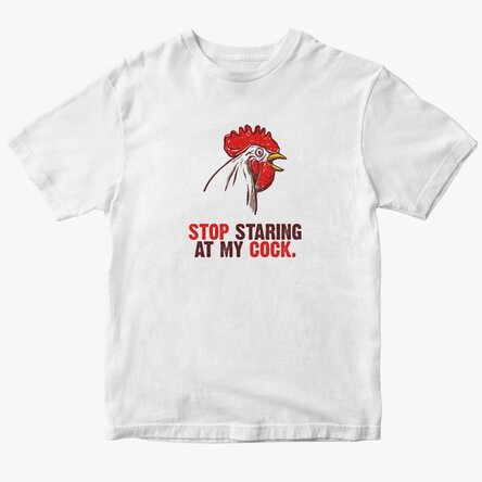 Tricou personalizat cu text - Stop staring