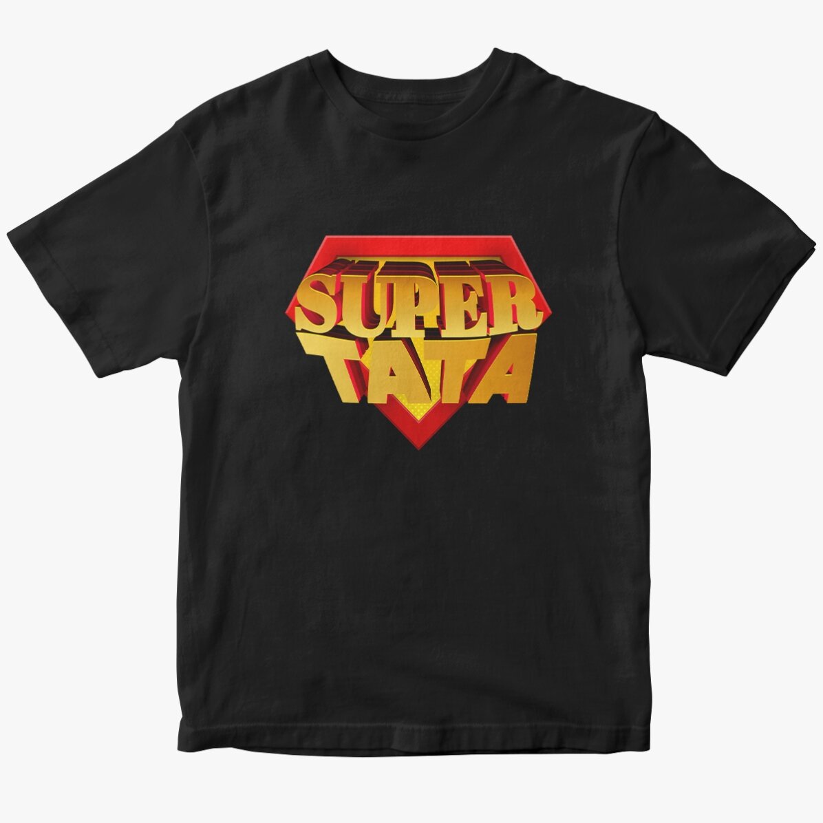 Tricou personalizat cu text - SUPER TATA