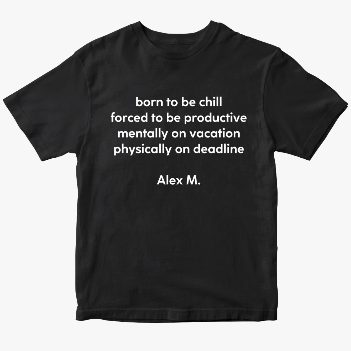 Tricou personalizat cu text 
