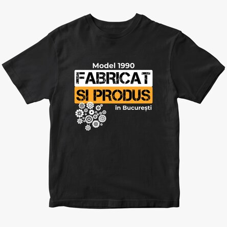 Tricou personalizat - model An de fabricație